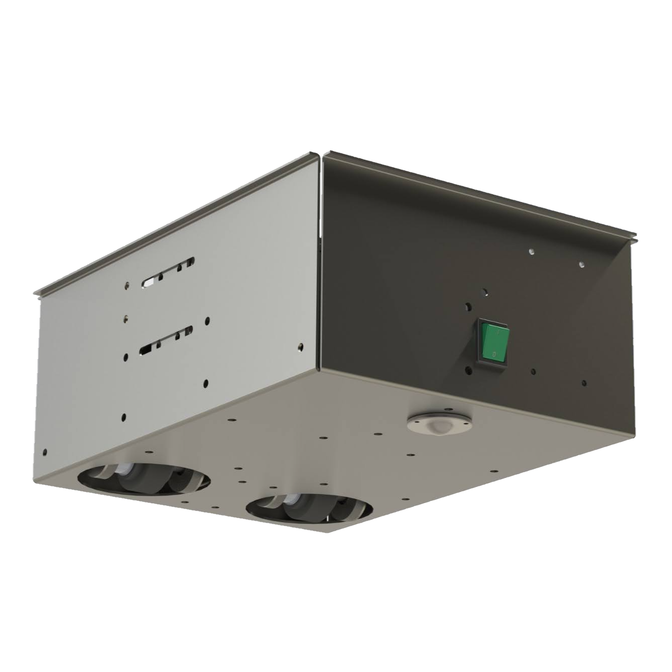 Close-up van 2x2 Stuurrobot met geavanceerde mobiliteitsfuncties