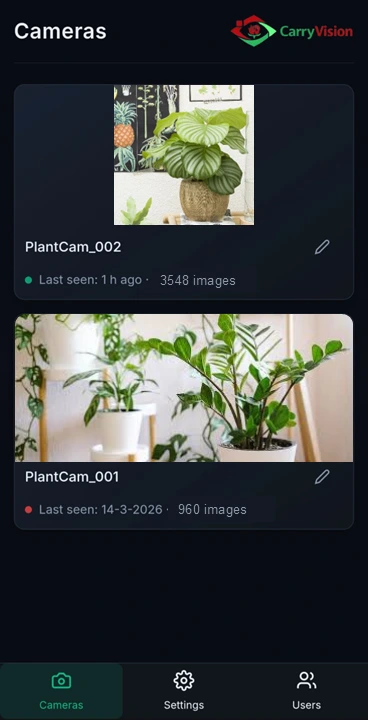 CarryVision camera module detail