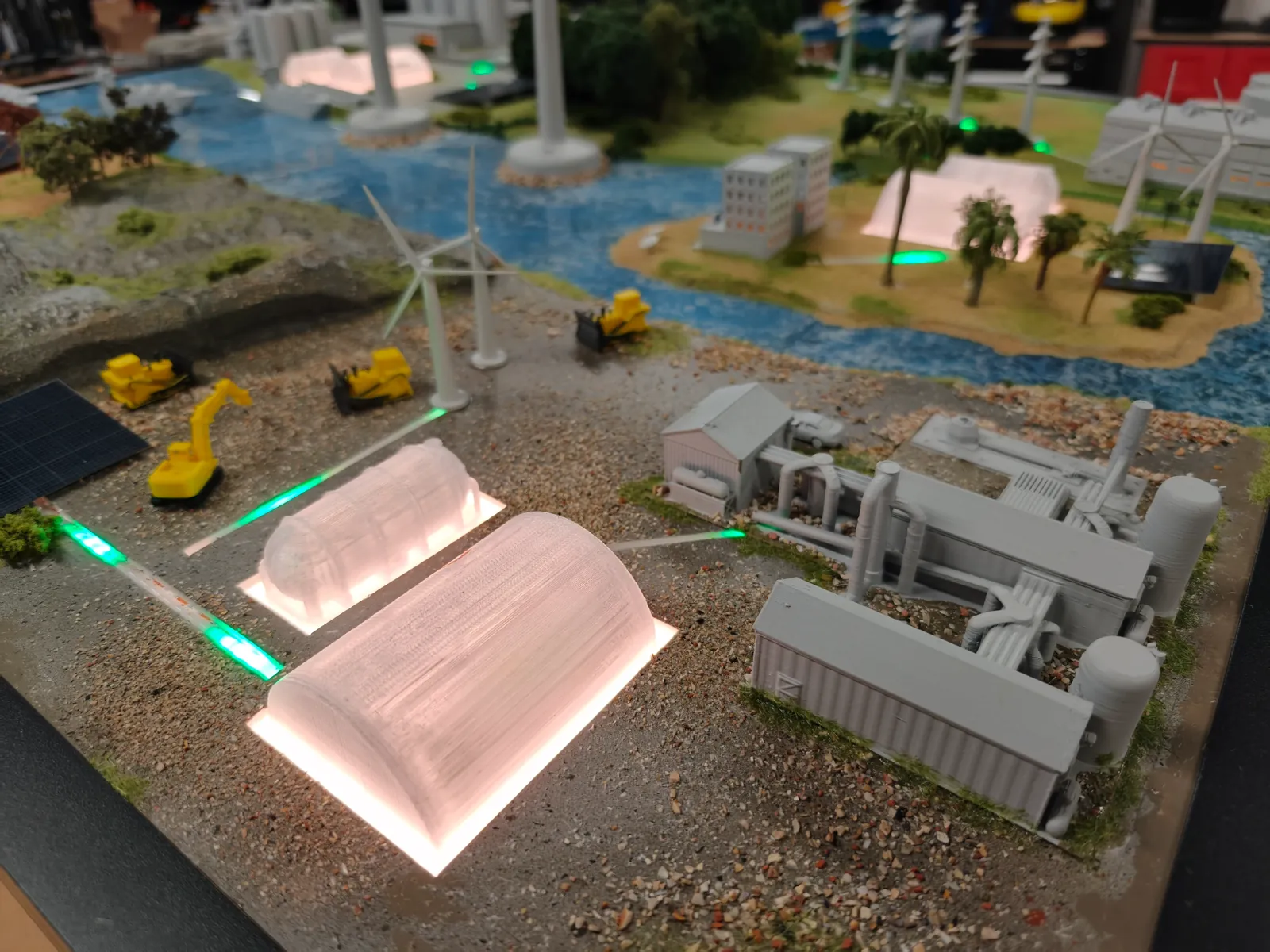 Architectural Model LED Installation